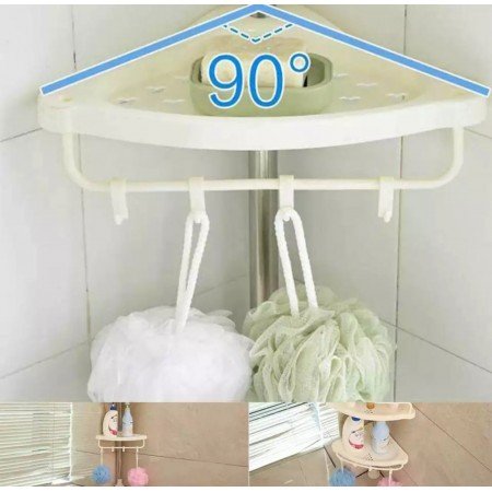 Ъглова етажерка за баня с 4 рафта TW 302 - Image 4