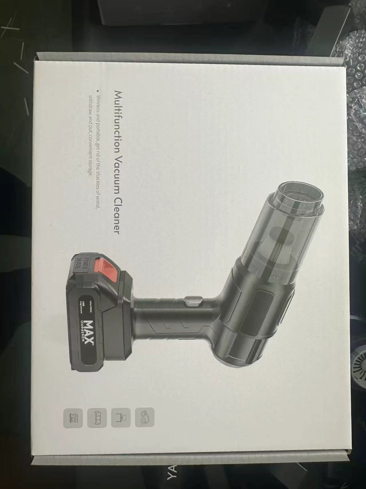 Преносима прахосмукачка за кола с акумулаторна батерия - Image 3